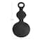 Hello Honey® 19.75" Black Avant-Garde Mango Wood Cheese & Cutting Board